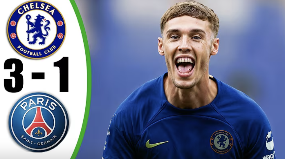 Chelsea vs PSG 3-1