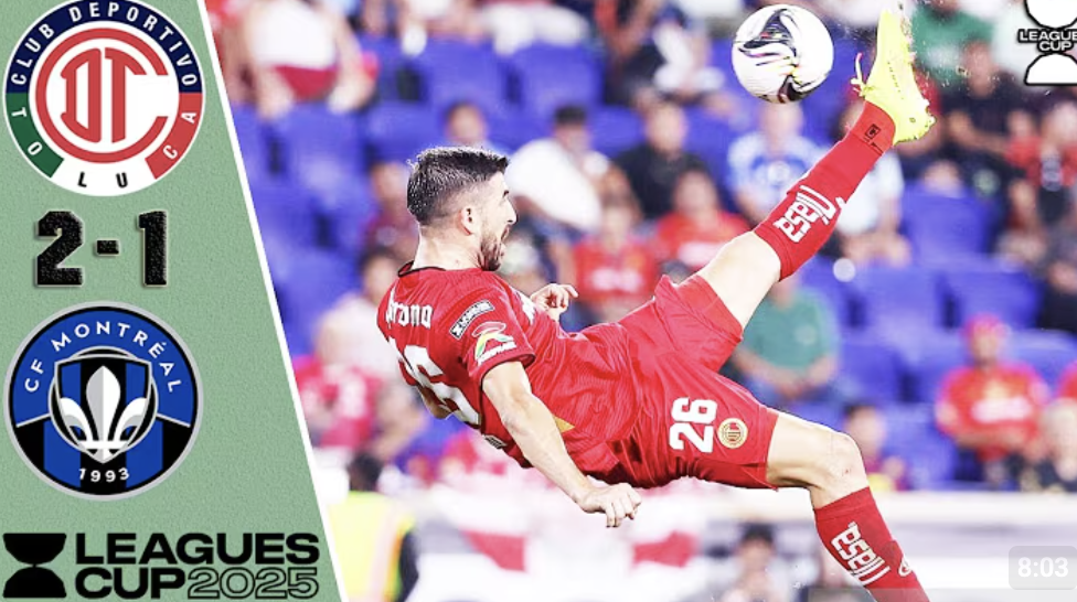 Toluca vs Montreal